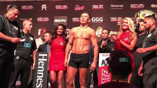 GGG vs Canelo 2 Dramatic Weigh In Both Look In Top Shape Ready To Erupt In Ring [upl. by Saucy]