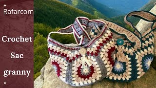 Droitiers Tuto Crochet Sac Granny 🔥le style de sac qui résiste au temps🔥indémodable crochet sac [upl. by Ennovaj]