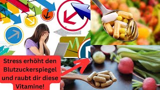 Wie Stress dir DIESE Vitamine raubt [upl. by Hashim]