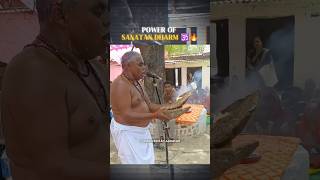 POWER OF SANAATAN DHARM 🕉️🔥 hinduism hindudeity [upl. by Eresed]