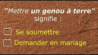 B1C1  5 French IDIOMS about GROUNDMUD  Test your knowledge of French idioms [upl. by Oelc]