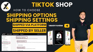 TikTok Shop Shipping options amp Shipping Settings  Shipped by Seller  Shipped via platform [upl. by Llevad]