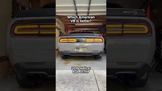 Hellcat vs Z06 Corvette Exhaust [upl. by Yreme]