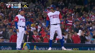 WBC Baseball Highlights NetherlandsPuerto Rico Championship Round [upl. by Odlaumor]