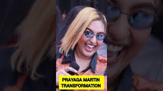 Prayaga martin Transformation video 😱🔥prayagamartin mollywoodactress [upl. by Laith590]