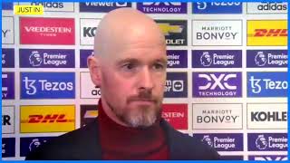 Erik Ten Hag I Manchester United 00 Southampton I Post Match Interview [upl. by Given756]