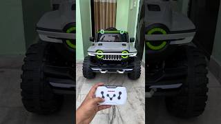 The Power Wheels Ride on RC Jeep 🔥🔥 rcjeep rccar remotecontrol shorts 4x4jeep toys [upl. by Bruyn119]