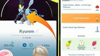 WTF Black and White kyurem in pokemon go [upl. by Takeshi]