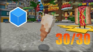 ALL 30 ICE CREAM LOCATIONS 2022 🍦 Bedrock Cubecraft Summer Ice Cream Hunt [upl. by Garreth473]