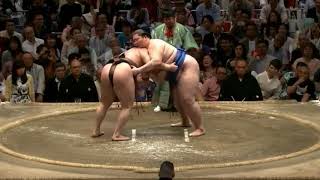 Ichinojo vs Hakuho  Natsu 2018 Day 14 [upl. by Frerichs]