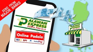 How to Send Money from Palawan Express Online Padala to Branches via BDO BPI Coins and InstaPay [upl. by Adamek]