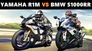 Yamaha R1M vs BMW S1000rrAcceleration and Top Speed Comparison [upl. by Ykcor]