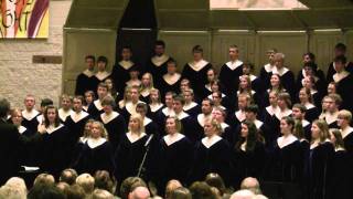 Luther College Nordic Choir  Sanctus from Mass  Frank Martin [upl. by Michael]