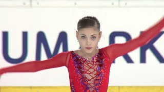 Alena KOSTORNAIA RUS Ladies Short Program EGNANEUMARKT 2017 [upl. by Hung]