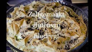 Glutenvrij filodeeg maken [upl. by Niriam]