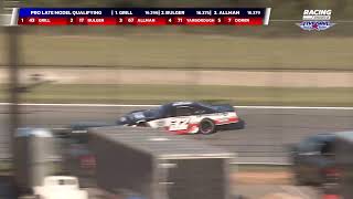 33024  FREEVIEW  Pro Late Model Qualifying at Cordele [upl. by Kolivas701]