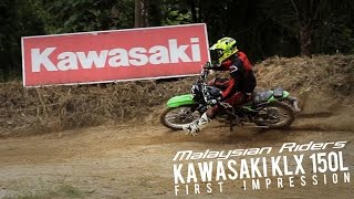 Kawasaki KLX 150L First Impression  Ep9 [upl. by Orland]