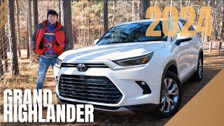 2024 Toyota Grand Highlander Hybrid Limited AWD Review Unveiling the Future of EcoLuxury Driving [upl. by Donia]