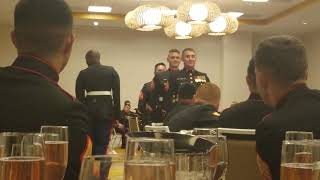 Marines get punished at USMC Mess Night [upl. by Bannasch]