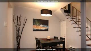 14 B Woodvale Green Ottawa Ontario  Virtual Tour [upl. by Morel]