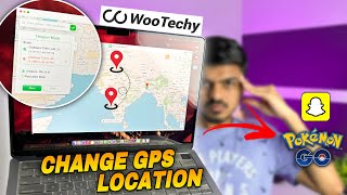 Change Mobile Live Location in Android amp iOS🔥  Wootechy iMoveGo [upl. by Okoy]