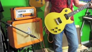 GUITAR TONE  LES PAUL MELODY MAKER 2014 SOUND DEMO [upl. by Aiduan]