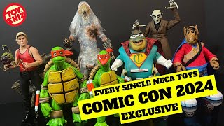 AN EARLY LOOK AT ALL OF THE 2024 NECA TOYS SDCC EXCLUSIVES [upl. by Lipscomb]