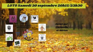 Loto Samedi 30 septembre 20h15 [upl. by Assilak]