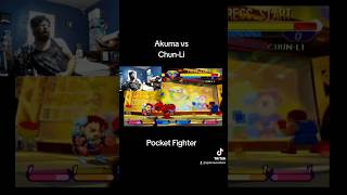 Akuma vs ChunLi  Pocket Fighter PS1 [upl. by Osbourn558]