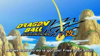 Dragon ball Kai Opening English Dub HD 720p [upl. by Ahsat]