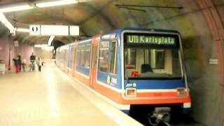 RhineRuhr departing stadtbahn train enhanced video version [upl. by Yenroc]