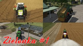 🇵🇱 Harvesting amp selling wheat sprading lime cultivating on Zielonka [upl. by Frederique]