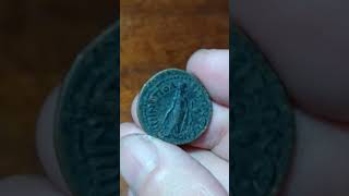 EX LINDGREN COLLECTION CILICIA IRENOPOLIS Domitian Bronze 22 mm CY 42 AD 923 coin monedas [upl. by Aennaej]