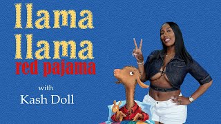 Kash Doll takes the Llama Llama Red Pajama Challenge [upl. by Everest]