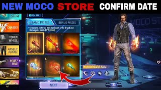 Next Moco Store Confirm Date😍 New Moco Store Fist Skin Ff New Events Upcoming Events In Free Fire [upl. by Nnahaid]