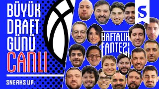 🧢 DRAFT YAYINI  NBA Fantasy Socrates Ligi 202425 Sezonu  Haftalık Fantezi 1 [upl. by Ennahgem]