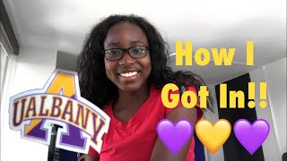 How I Got Accepted To UAlbany  How To Apply To College  Grace Magerz [upl. by Romain]