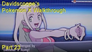 Pokemon X Walkthrough Part 23  Azure Bay and Coumarine City [upl. by Chobot358]