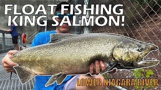 Float Fishing King Salmon Niagara River [upl. by Ecyned]