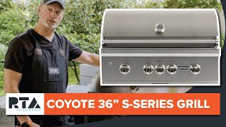 Coyote SSeries Grill  Key Highlights with Ward Schraeder [upl. by Mcafee]