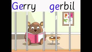 ge Gerry Gerbil Groovy Phonics Phase 5 [upl. by Eidderf]