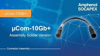 µCom10Gb  Assembly solder version [upl. by Ayiram179]