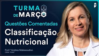 Questões Comentadas de Classificação Nutricional  Aula de Pediatria para Residência Médica [upl. by Esilram]