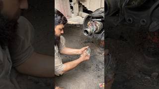 Is it right way to grease wheel bearing restoration technology shortsreels machine viralvideo [upl. by Rehpotisrhc371]