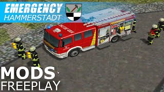 EMERGENCY 4 MODS Hammerstadt Reworked 11 1 Gebäudebrand und Randale Gameplay no Commentary [upl. by Yentruok]