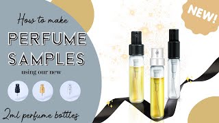 How To Make Perfume Samples [upl. by Budge]