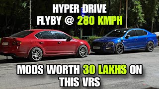 OCTAVIA VRS 230 VS VRS 245 HYPER DRIVE  MODS WORTH 30 LAKH [upl. by Baggett]