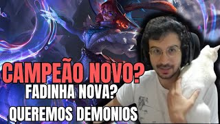 REVOLTA REAGINDO A AURORA  NOVA CAMPEÃ DO LOL [upl. by Tade413]