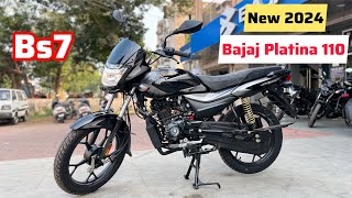 Bajaj Platina 110👉On Road Price👆Mileage👌Feature🤟Full Review  platina 110 abs👍platina bike [upl. by Sokul]