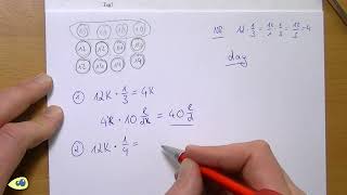 Mathematische Bauernaufgabe gelöst Wie viel Milch produzieren 12 Kühe täglich [upl. by Hitt]